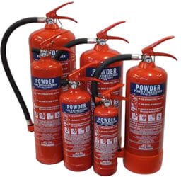 Dry Powder Extinguishers