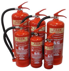 Spray Foam Extinguishers